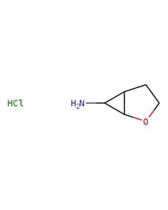 Astatech 2-OXABICYCLO[3.1.0]HEXAN-6-AMINE HCL; 1G; Purity 95%; MDL-MFCD34595753